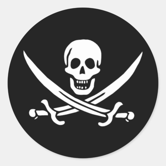 Pirates Skull Stickers (Vorderseite)