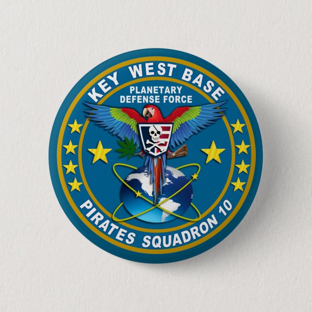 Pirates Squadron Button (Vorderseite)