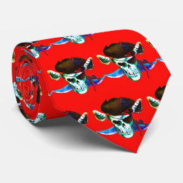 Pirates Team Mascot Fußball Baseball Sport Krawatt Krawatte