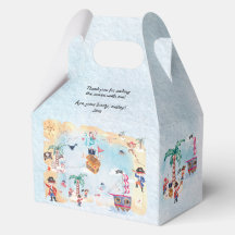 Pirates Treashunt Karte Kinder Junge Geburtstag