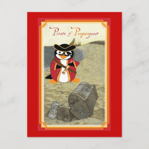 Piratez von Penguinzance Postkarte