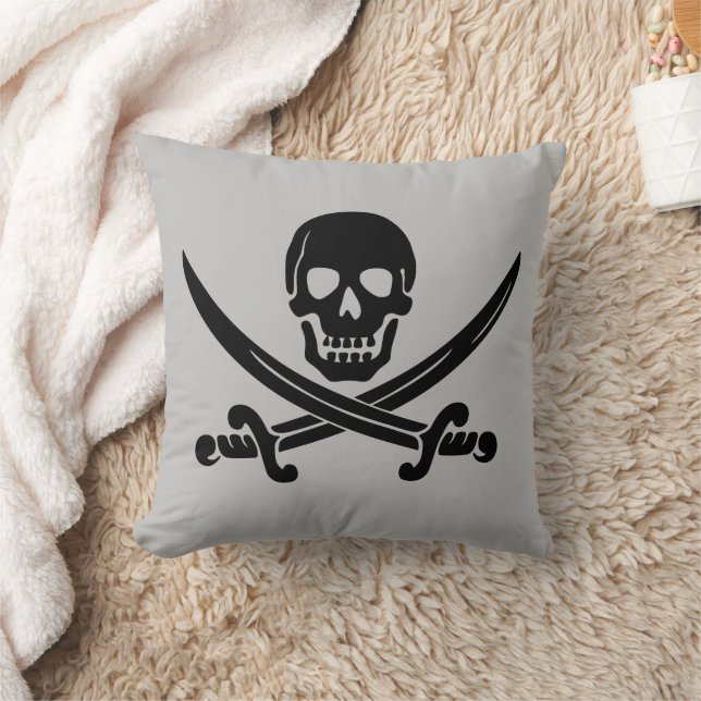 PIRATKREUZE UND KNOCHENPILLOWS KISSEN (Decke)