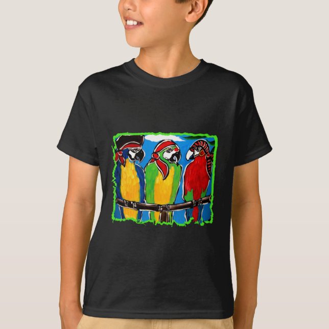 PIRATPARROTEN T-Shirt (Vorderseite)
