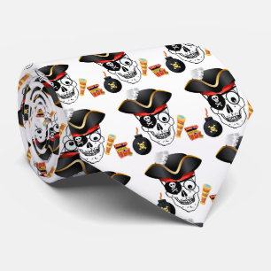 PIRATSKULL KRAWATTE