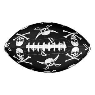 PIRATSKULLE UND KNOCHEN FOOTBALL