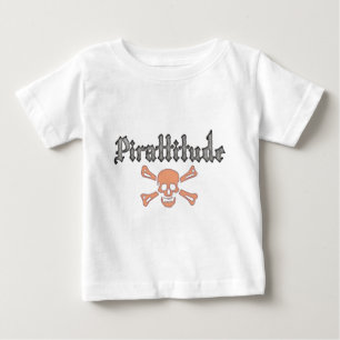 Pireinstellung Piratenflagge des Blutes Baby T-shirt