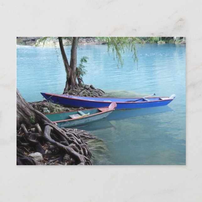 Piroguespostkarte Postkarte (Vorderseite)