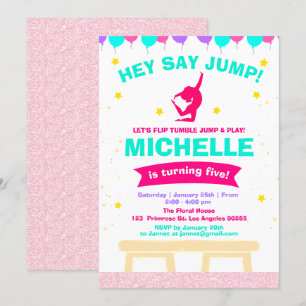 Pirouette Pink Ballerina Girls Schule Einladung