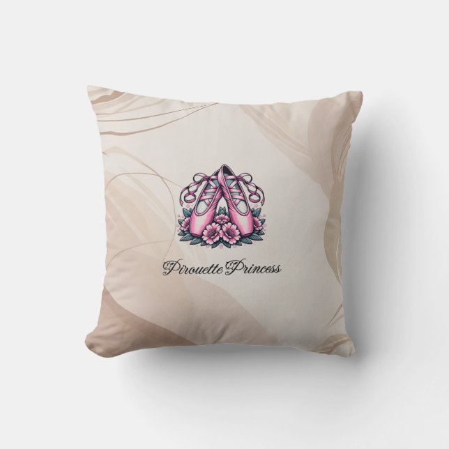 Pirouette Princess Kissen (Vorderseite)