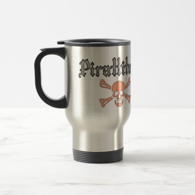 Pirtitude Right-Handed Travel Mug Reisebecher (Links)