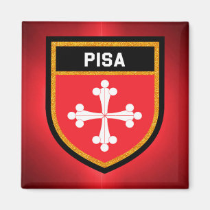 Pisa-Flagge Magnet