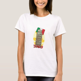 Pisa i Liebe Italien T-Shirt