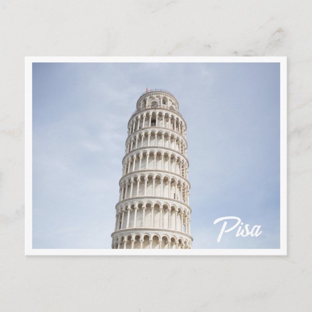 Pisa Italien Foto Postkarte (Vorderseite)