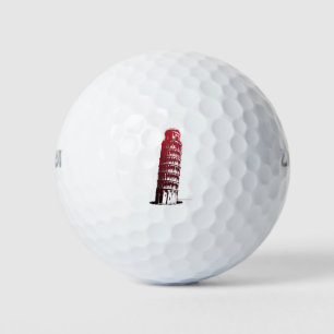 Pisa Italy Tower Leaning Europe Golfball