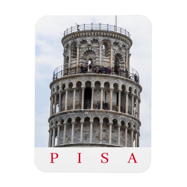 Pisa Leaning Tower Kühlschrankmagnet Magnet (Vertikal)