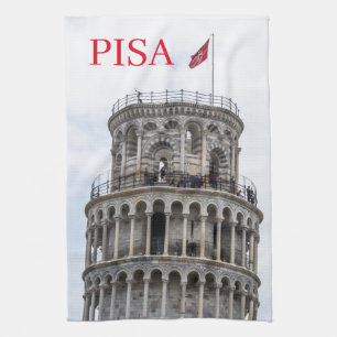 Pisa Leaning Tower Teetuch Geschirrtuch