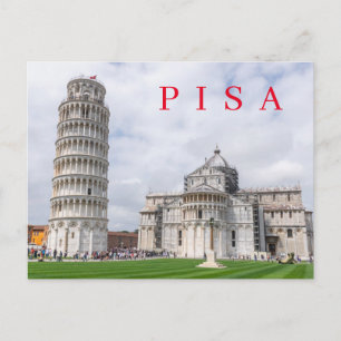 Pisa Piazza dei Miracoli Aussicht Postkarte