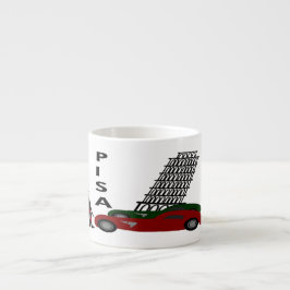 Pisa-Stadt Espressotasse
