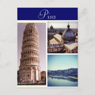 Pisa Szenen Postkarte