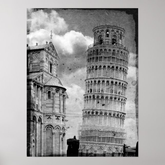 Pisa Tower Poster (Vorne)