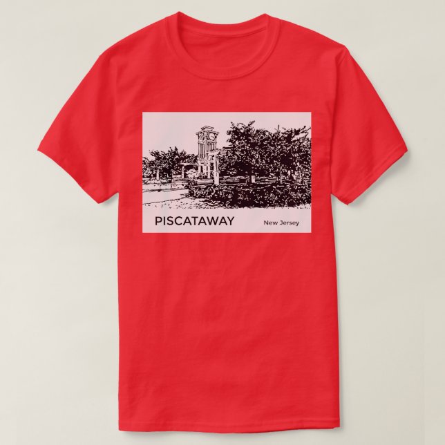 Piscataway New Jersey T-Shirt (Design vorne)