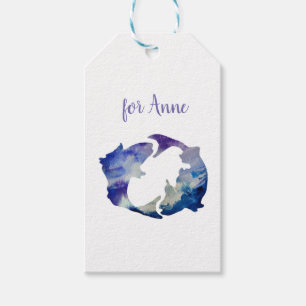 Pisces Astrologie-Zeichen Geschenkanhänger