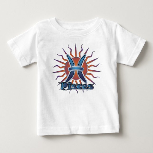 Pisces Baby T-shirt (Vorderseite)