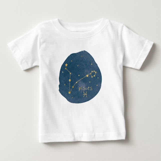 Pisces Baby T-shirt (Vorderseite)