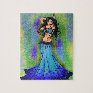 Pisces Belly Dancer Art Puzzle