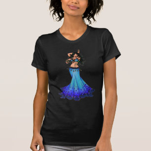 Pisces Belly Dancer Art T-Shirt
