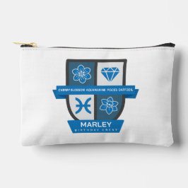 Pisces Birthday Crest™ for March 1-20 Zubehörtasche