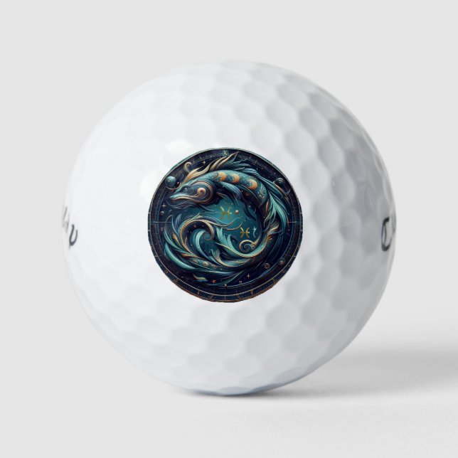 Pisces Callaway Warbird Golf Ball (Vorderseite)