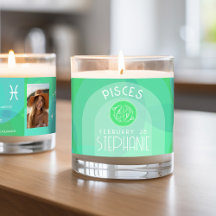 Pisces Custom Birthday Zodiac - Modernes Design