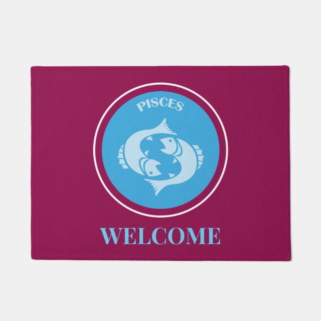 Pisces Doormat Fußmatte (Vorderseite)