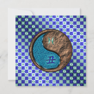 Pisces & Earth Ox Karte