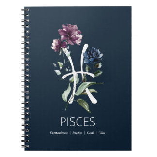 Pisces-Eigenschaften Notizblock
