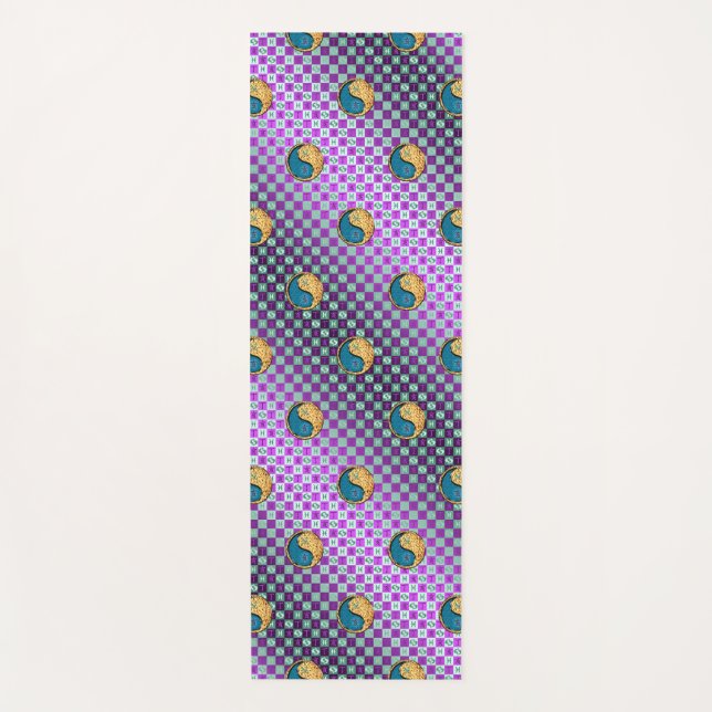 Pisces & Fire Boar Yogamatte (Vorderseite)