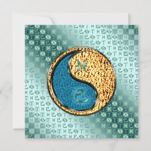 Pisces & Fire Snake Karte