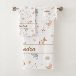 Pisces Kid | Dreamy & Soft for Little Fish Badhandtuch Set