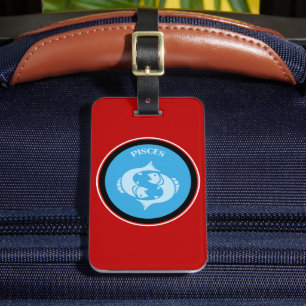 Pisces Luggage Tag Gepäckanhänger