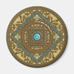 Pisces Mandala Magnet