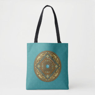 Pisces Mandala Mehrdruck-Beutel