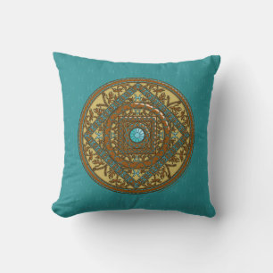 Pisces Mandala Pillow Kissen
