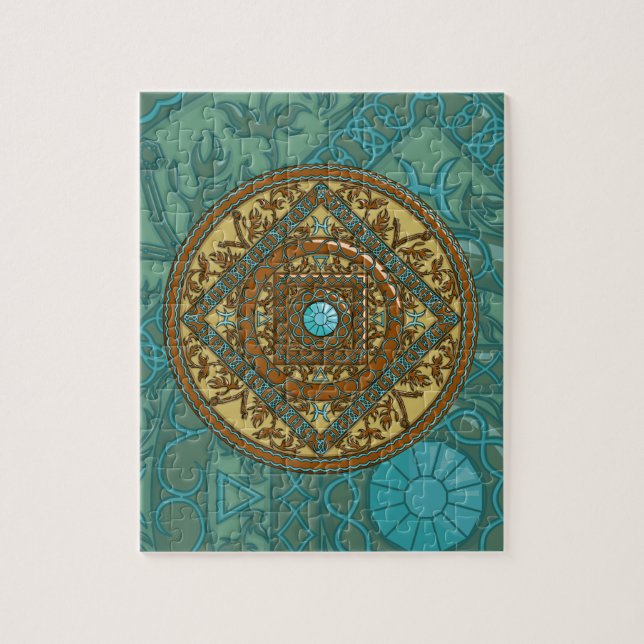 Pisces Mandala Puzzle (Vertikal)
