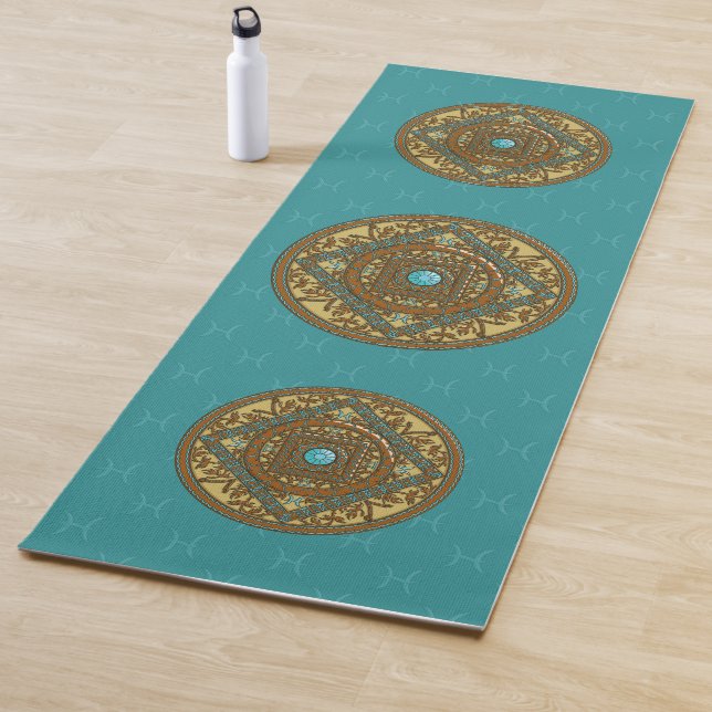 Pisces Mandala Yoga Mat Yogamatte (Beispiel)