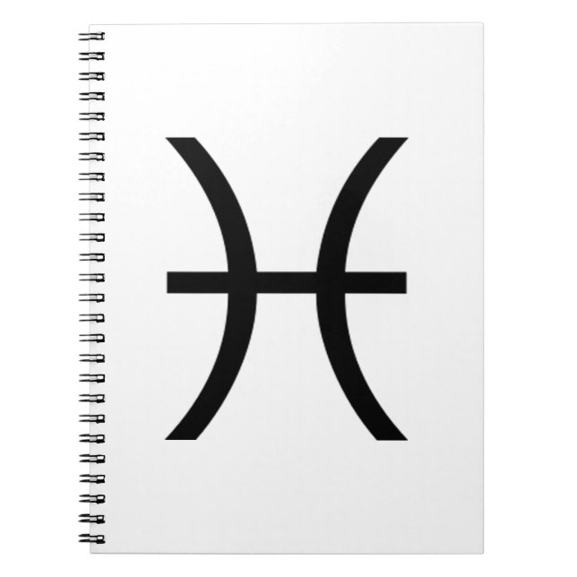 Pisces Notizblock (Vorderseite)