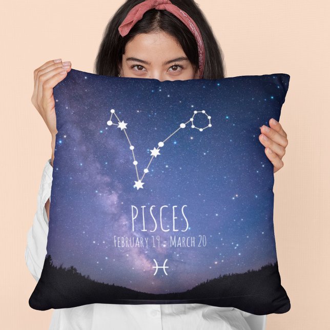 Pisces | Personalisierte Sternbilder Kissen (Von Creator hochgeladen)