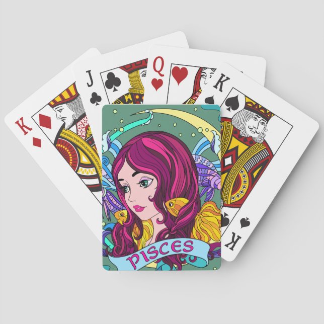 Pisces Playing Cards Spielkarten (Rückseite)