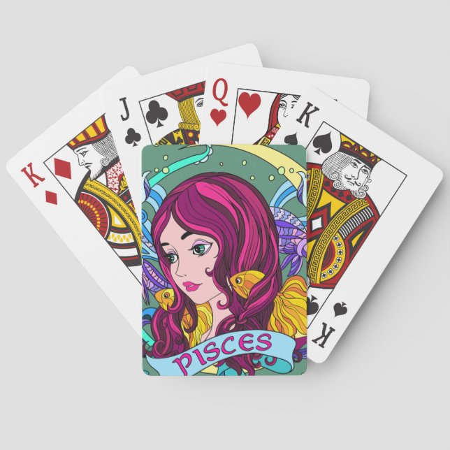 Pisces Playing Cards Spielkarten (Rückseite)
