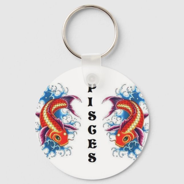Pisces Schlüsselanhänger (Vorderseite)